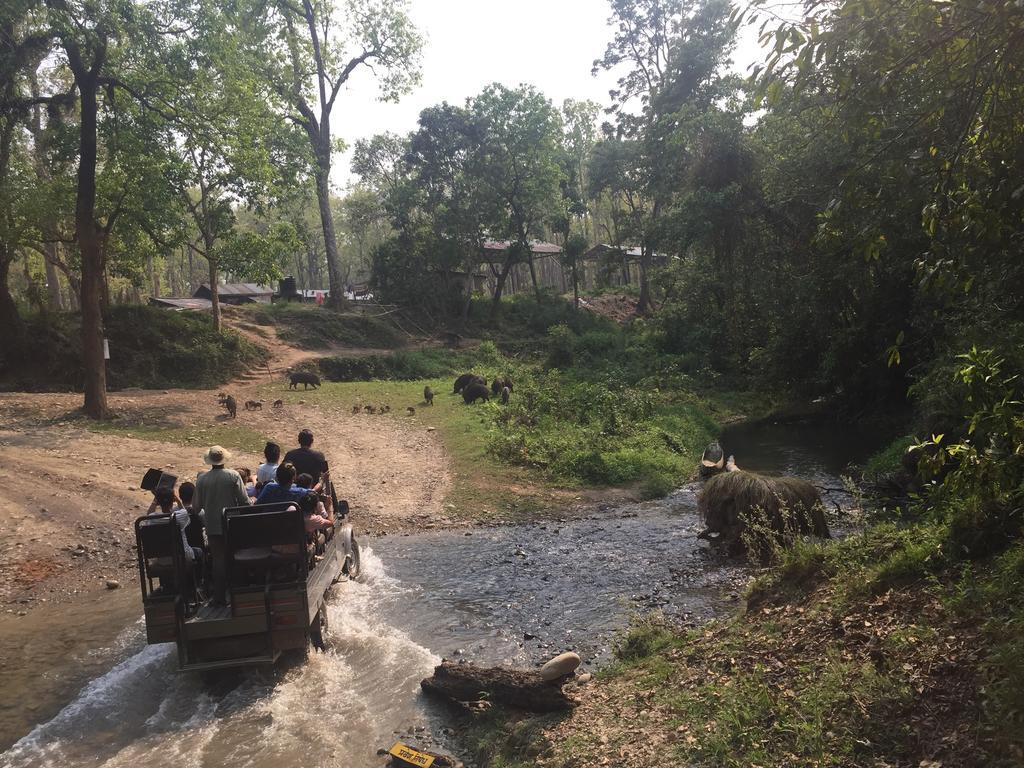Chitwan Safari Camp & Lodge โซราฮา ภายนอก รูปภาพ